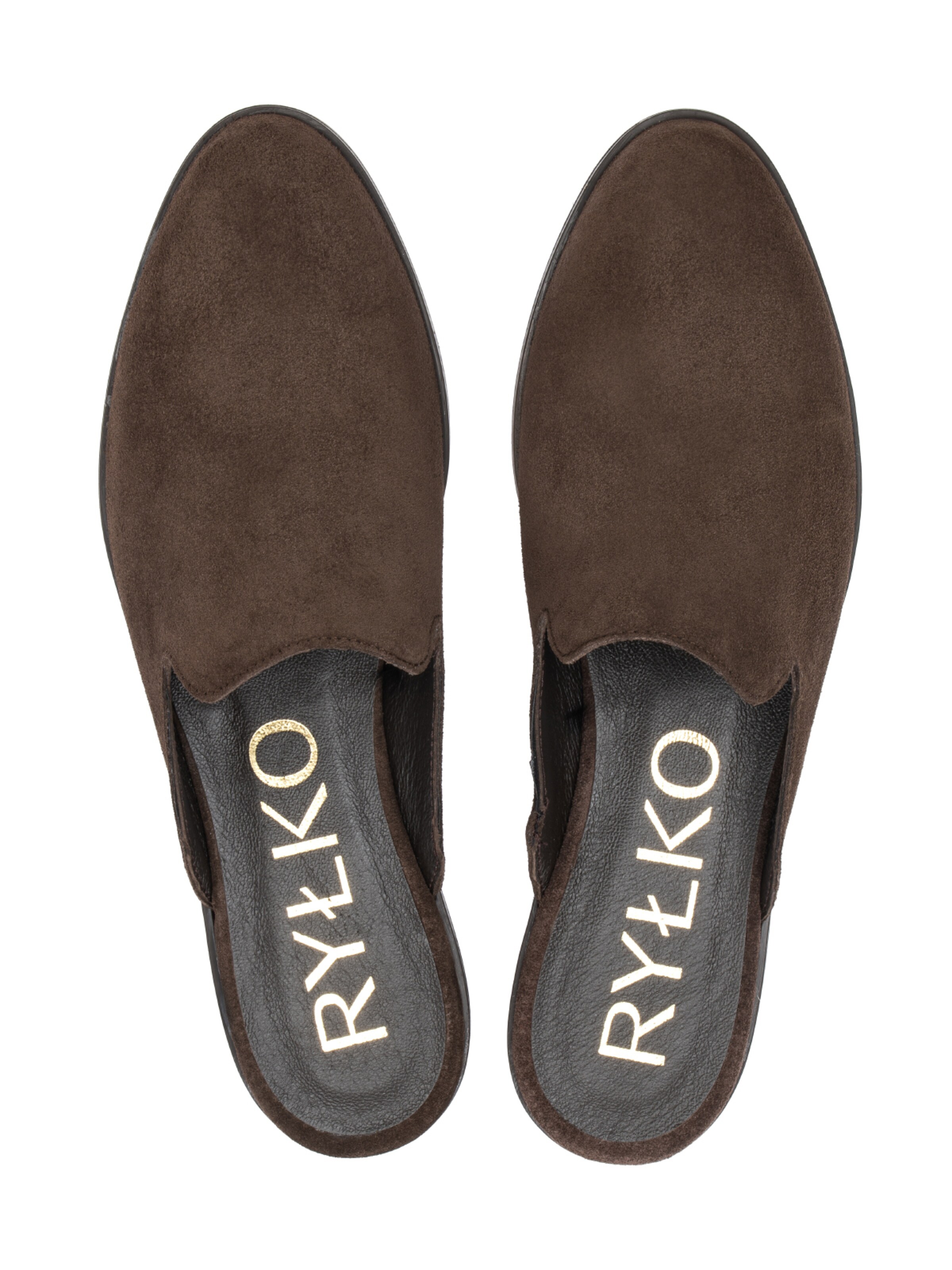RYŁKO - Sapato aberto em castanho