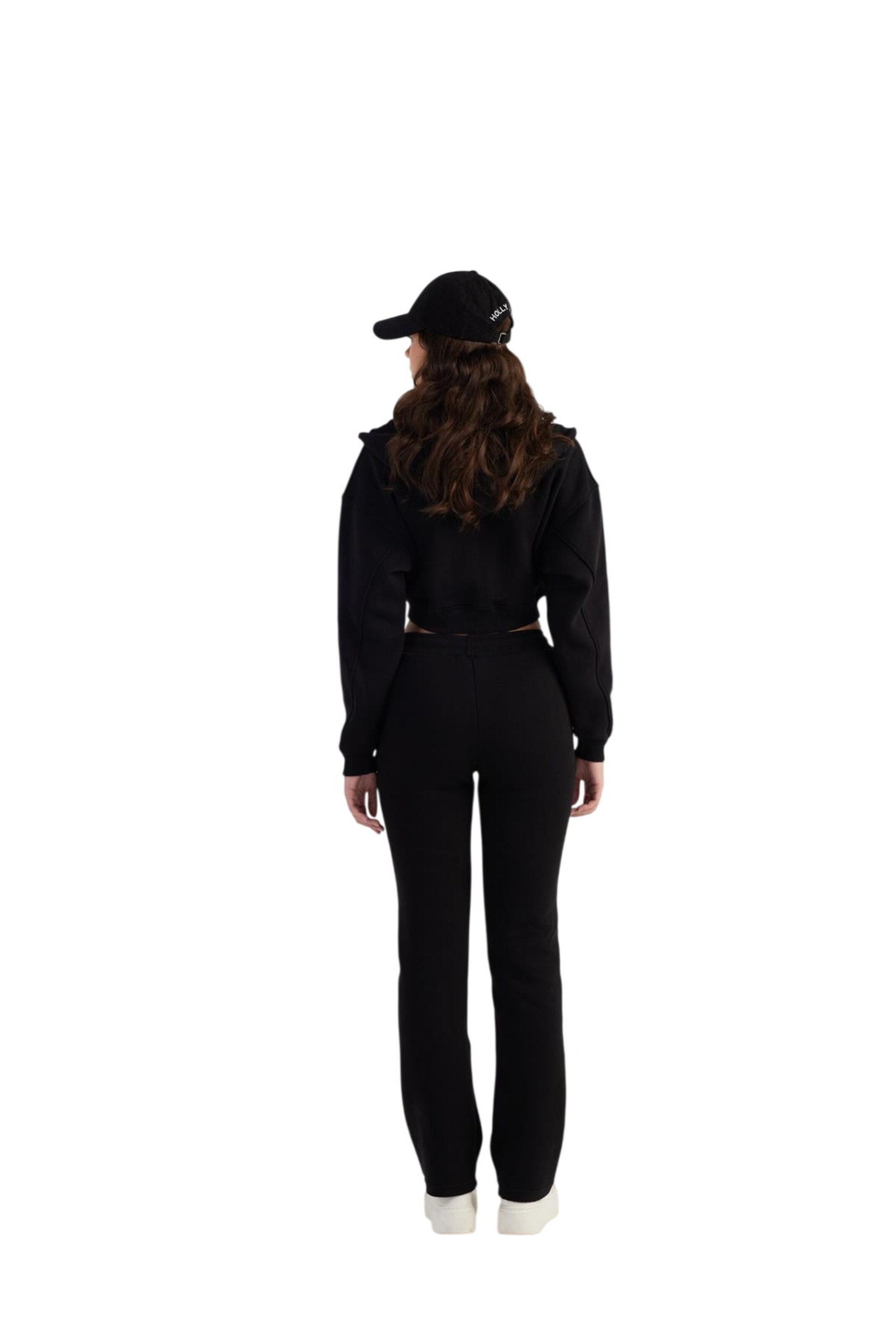 HOLLY LOLLY Regular Broek in Zwart