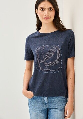 CECIL Shirt in Blau