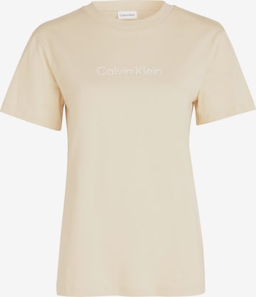 Calvin Klein Shirt in Beige: front