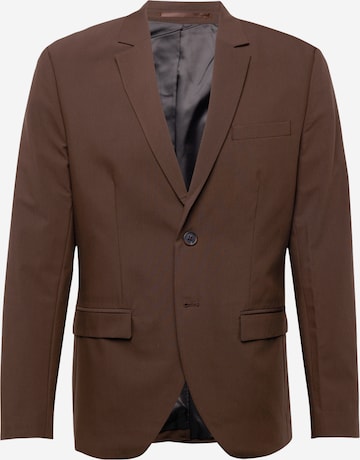 Veste de costume 'JPRBUSHWICK HARRY' JACK & JONES en marron : devant