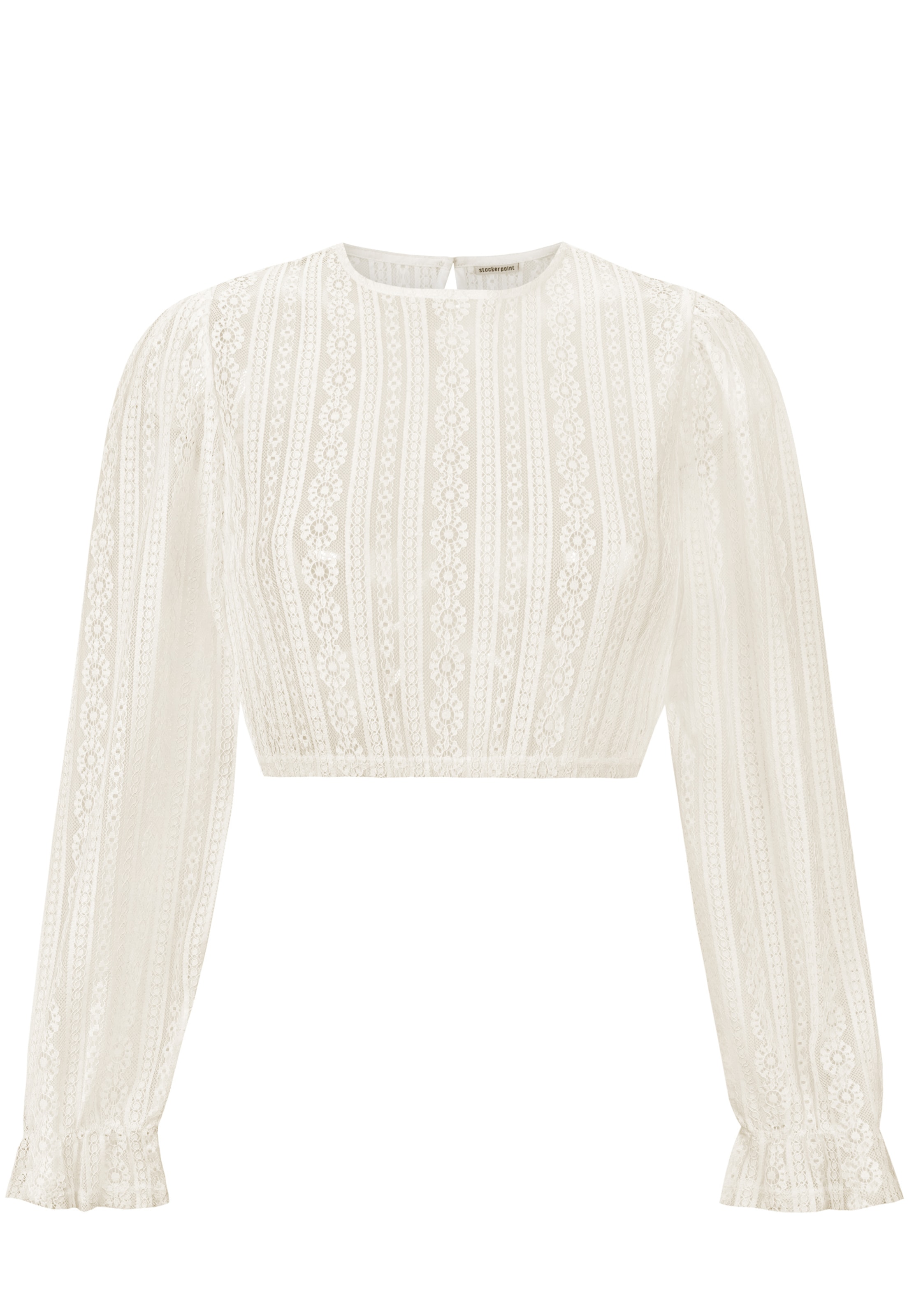 STOCKERPOINT Trachtenbluse 'Kalinka' in Beige: Vorderseite