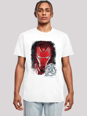 F4NT4STIC Shirt in Wit: voorkant