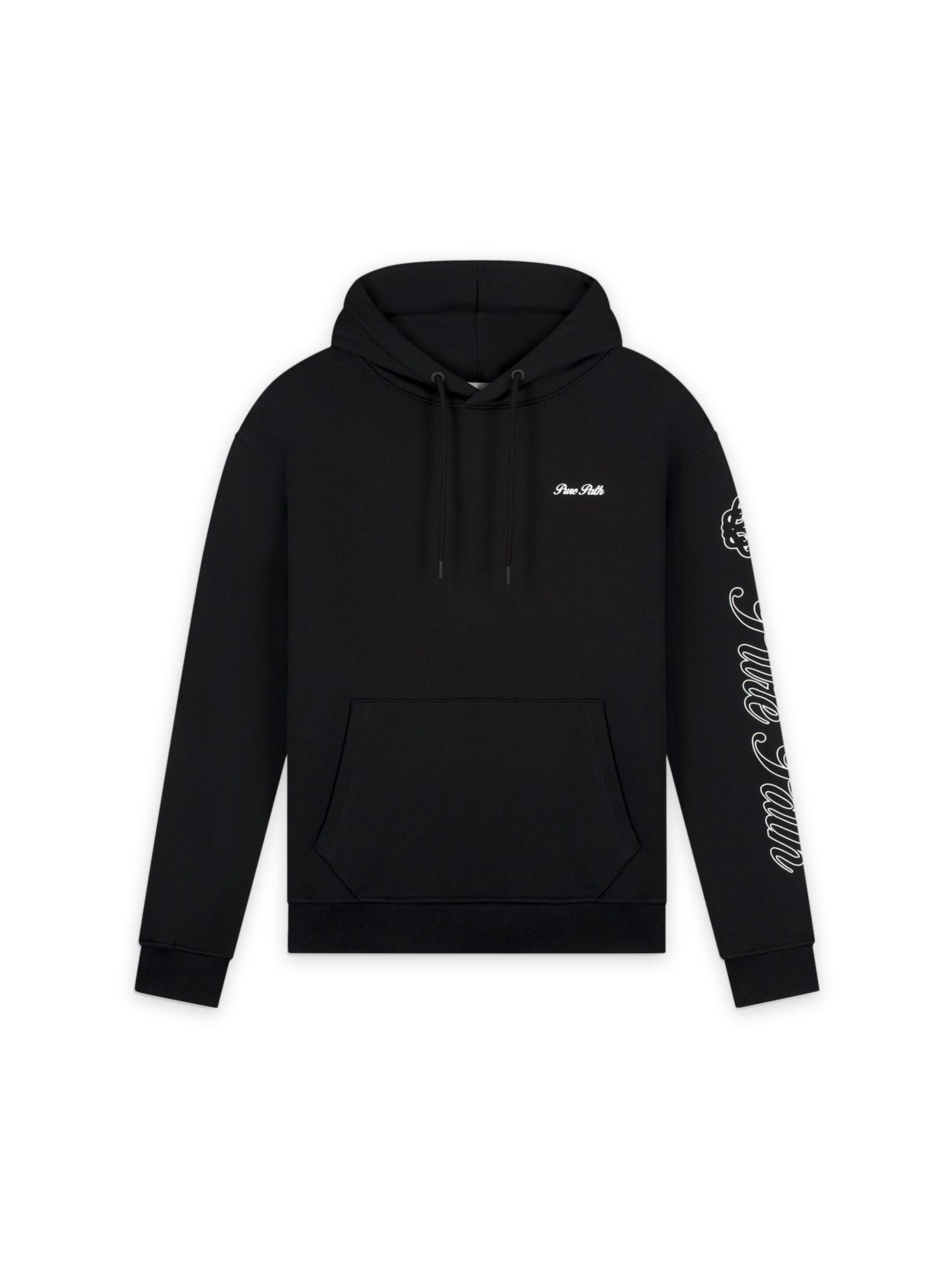 Pure Path Sweatshirt in Black: front