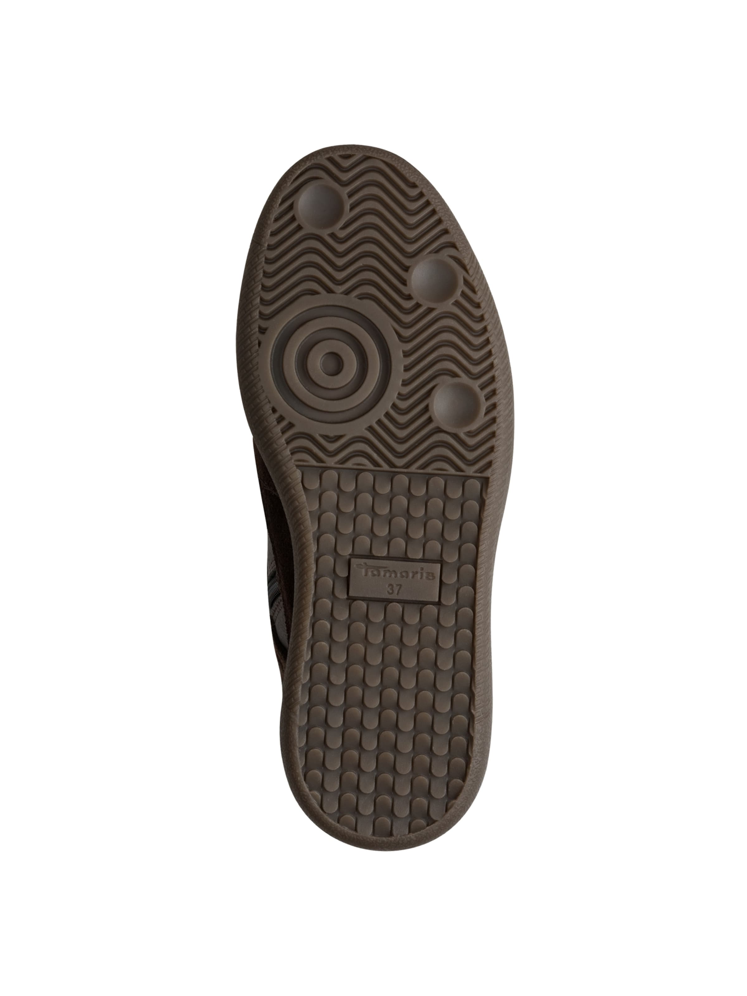 Baskets hautes Tamaris en marron