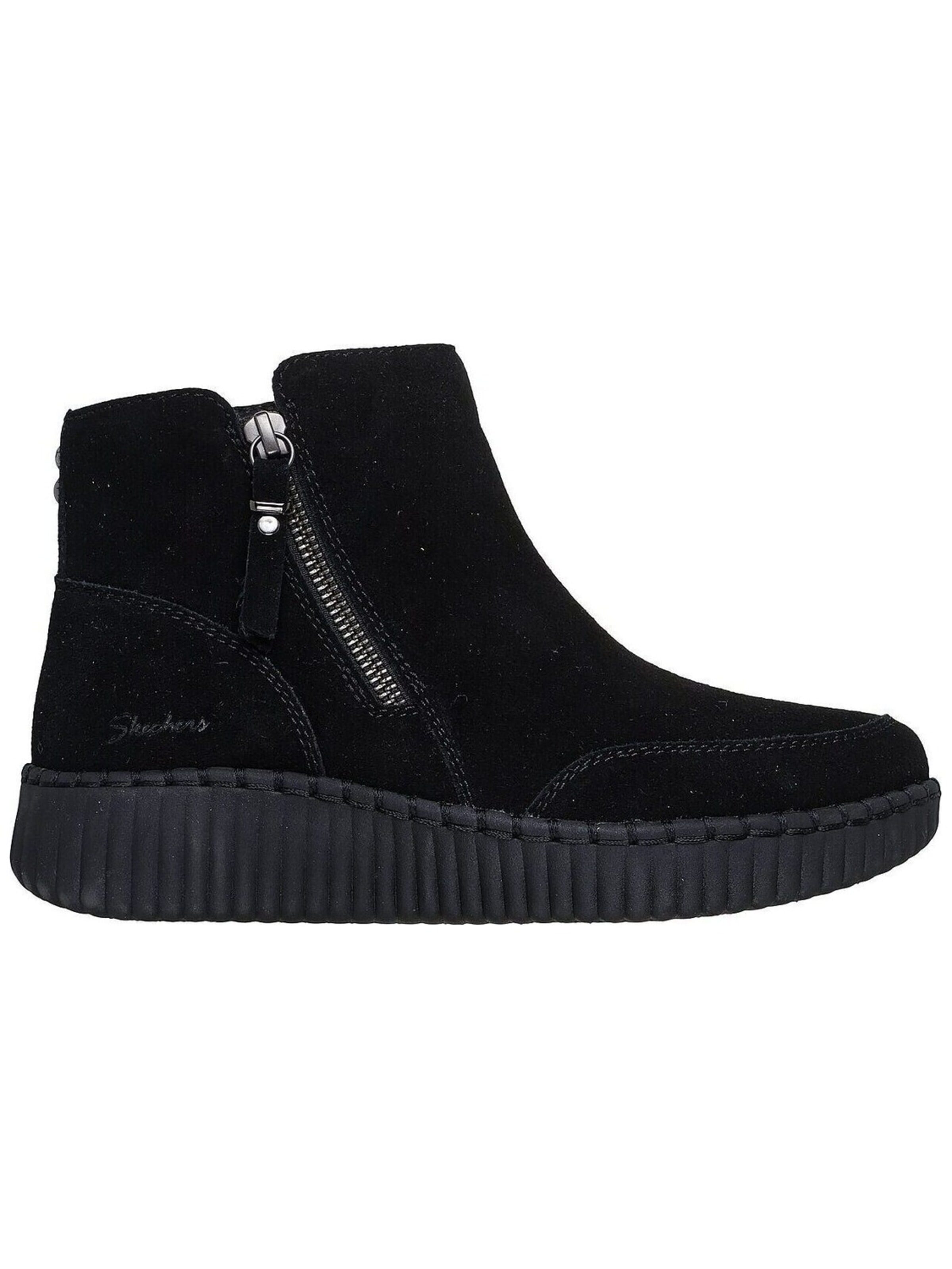 SKECHERS Boots 'Weekend Crush' in Black: front