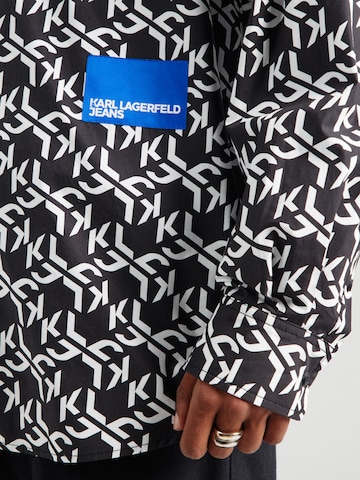 Comfort fit Camicia di KARL LAGERFELD JEANS in nero