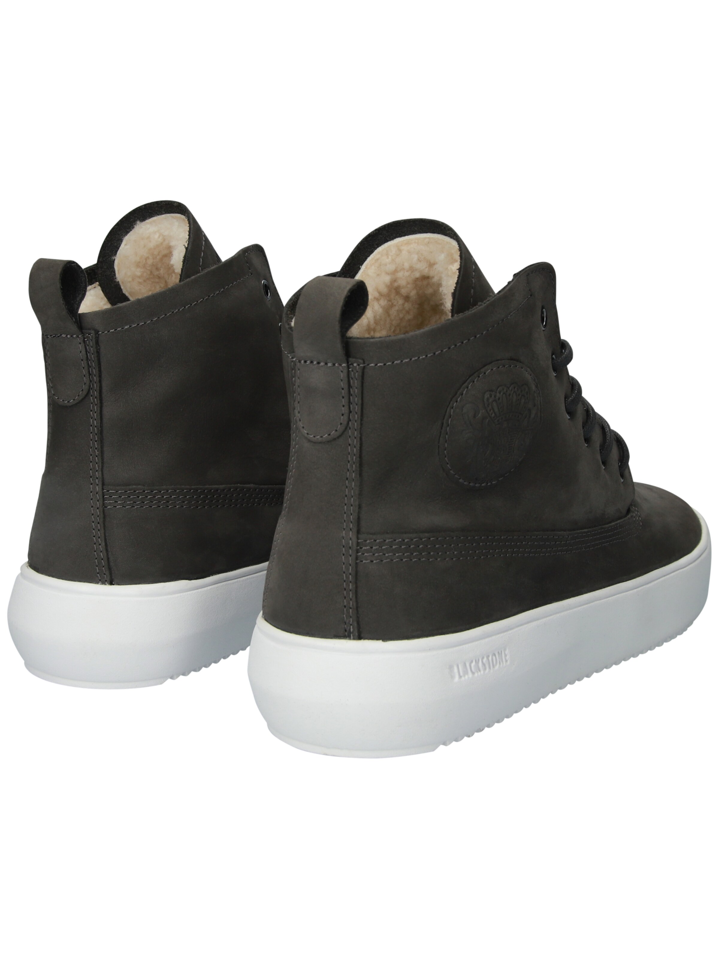 BLACKSTONE Hög sneaker 'Aspen YG26' i grå