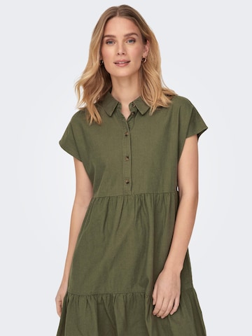 JDY Shirt Dress 'Say' in Green