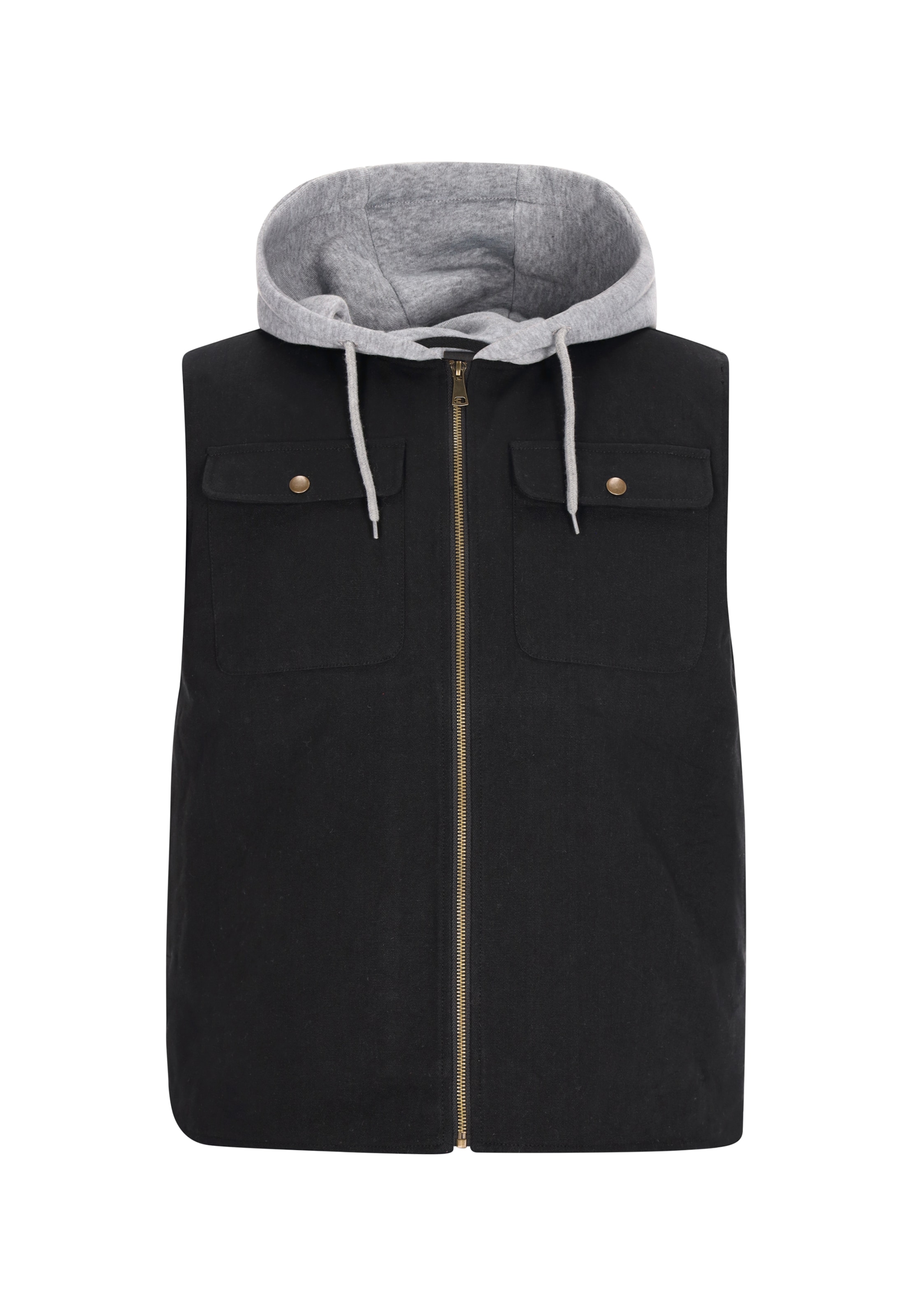 elmwood Vest in Black: front