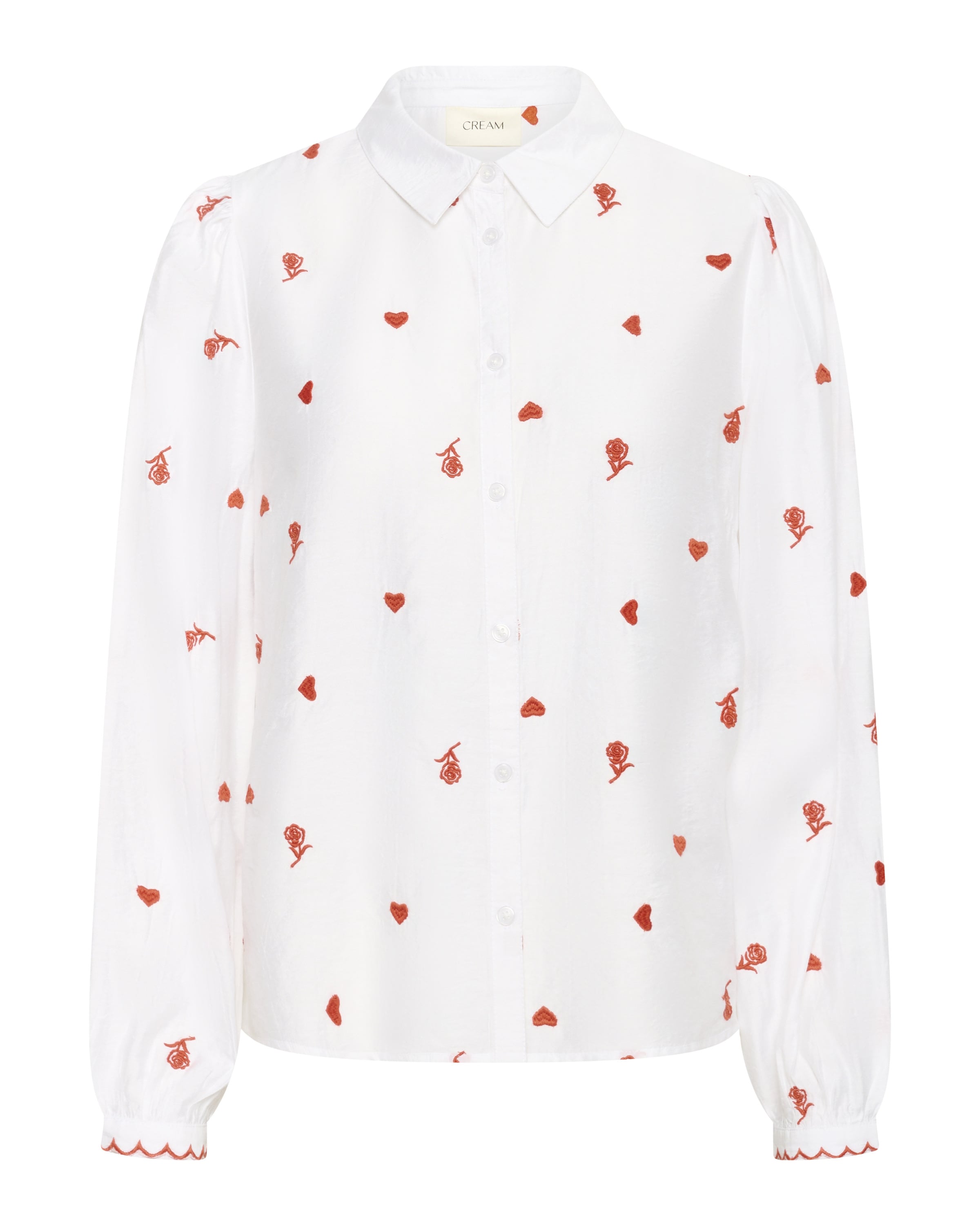 Cream Blouse 'CRJeanne' in White: front