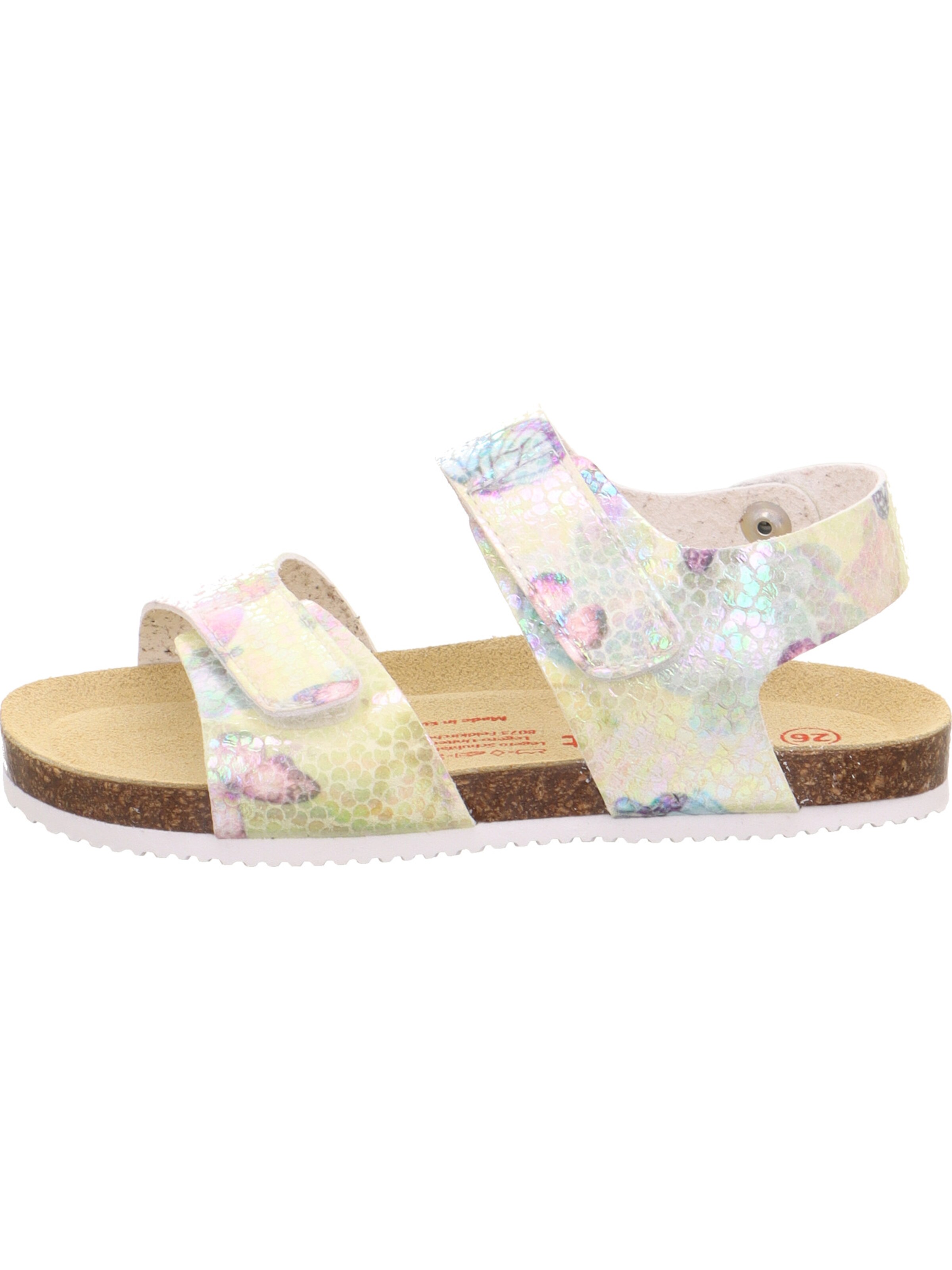 SUPERFIT Strap Sandals 'Bios Flex' in Yellow