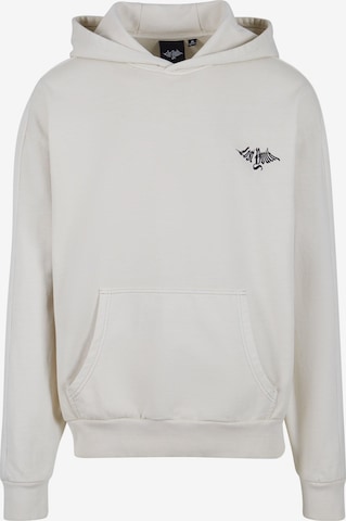 Lost Youth Sweatshirt 'Classic' in White: front