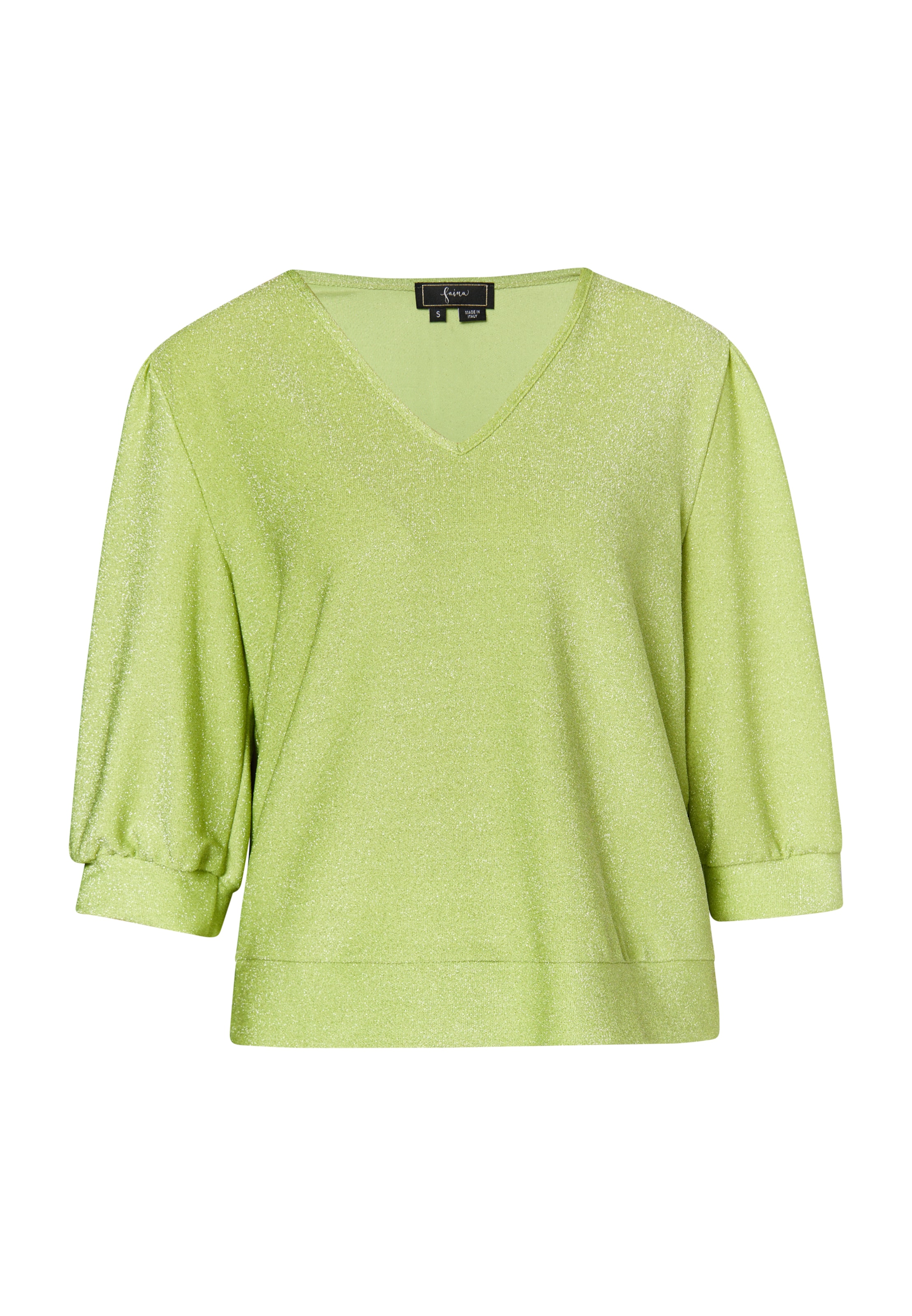 žalia faina Palaidinė: priekis