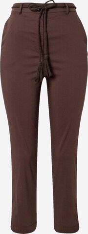 PATRIZIA PEPE Regular Pants in Brown: front