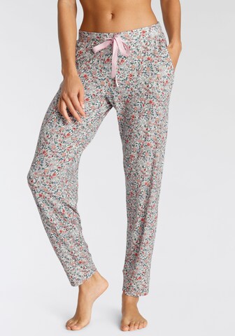 SCHIESSER Pajama Pants in White: front