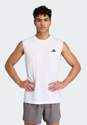 ADIDAS PERFORMANCE Funktionsshirt 'Essentials Feelready' in Weiß: Vorderseite