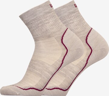 UphillSport Athletic Socks in Grey: front