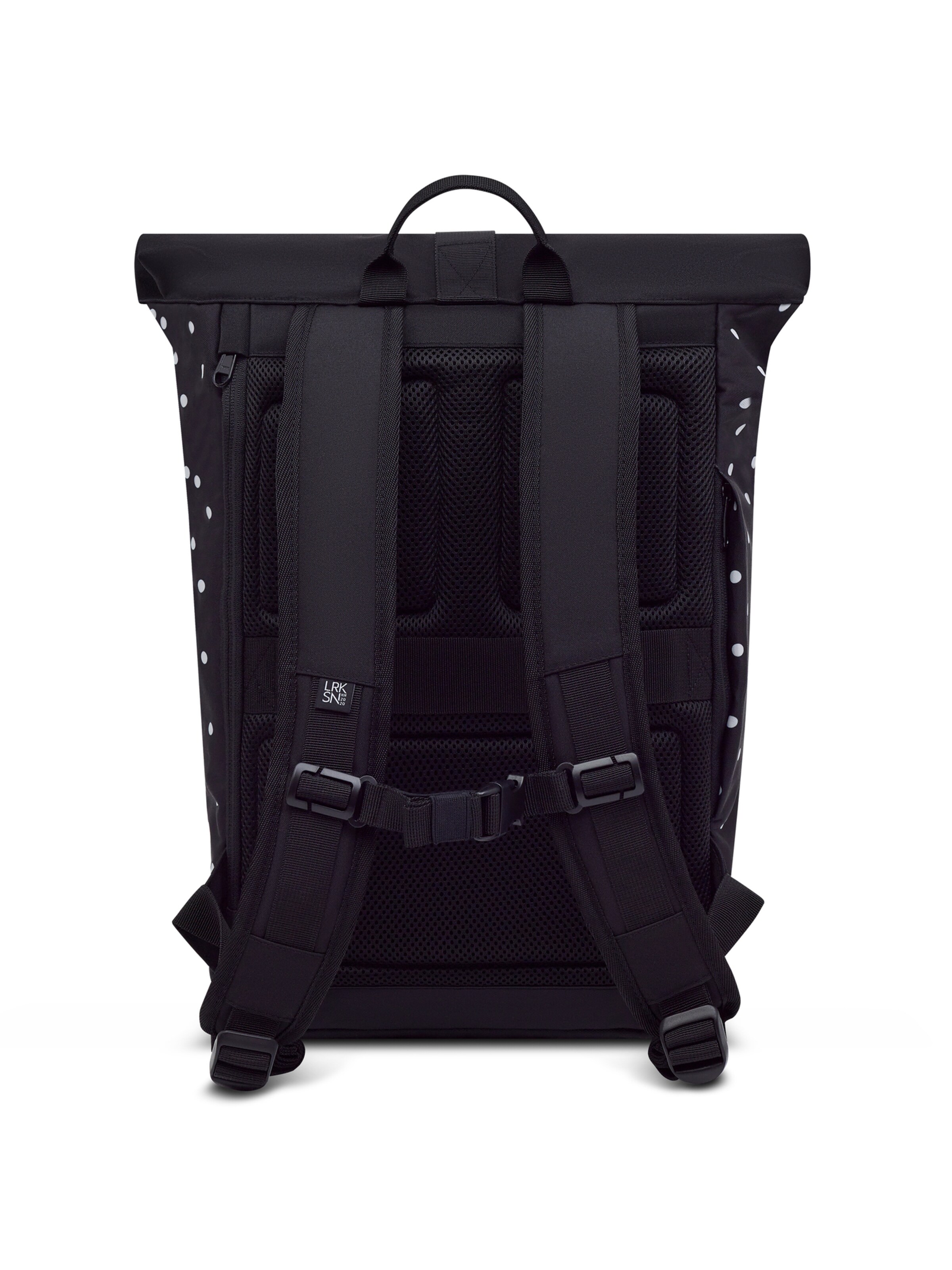 LARKSON - Mochila 'Janne Small' em preto: atrás