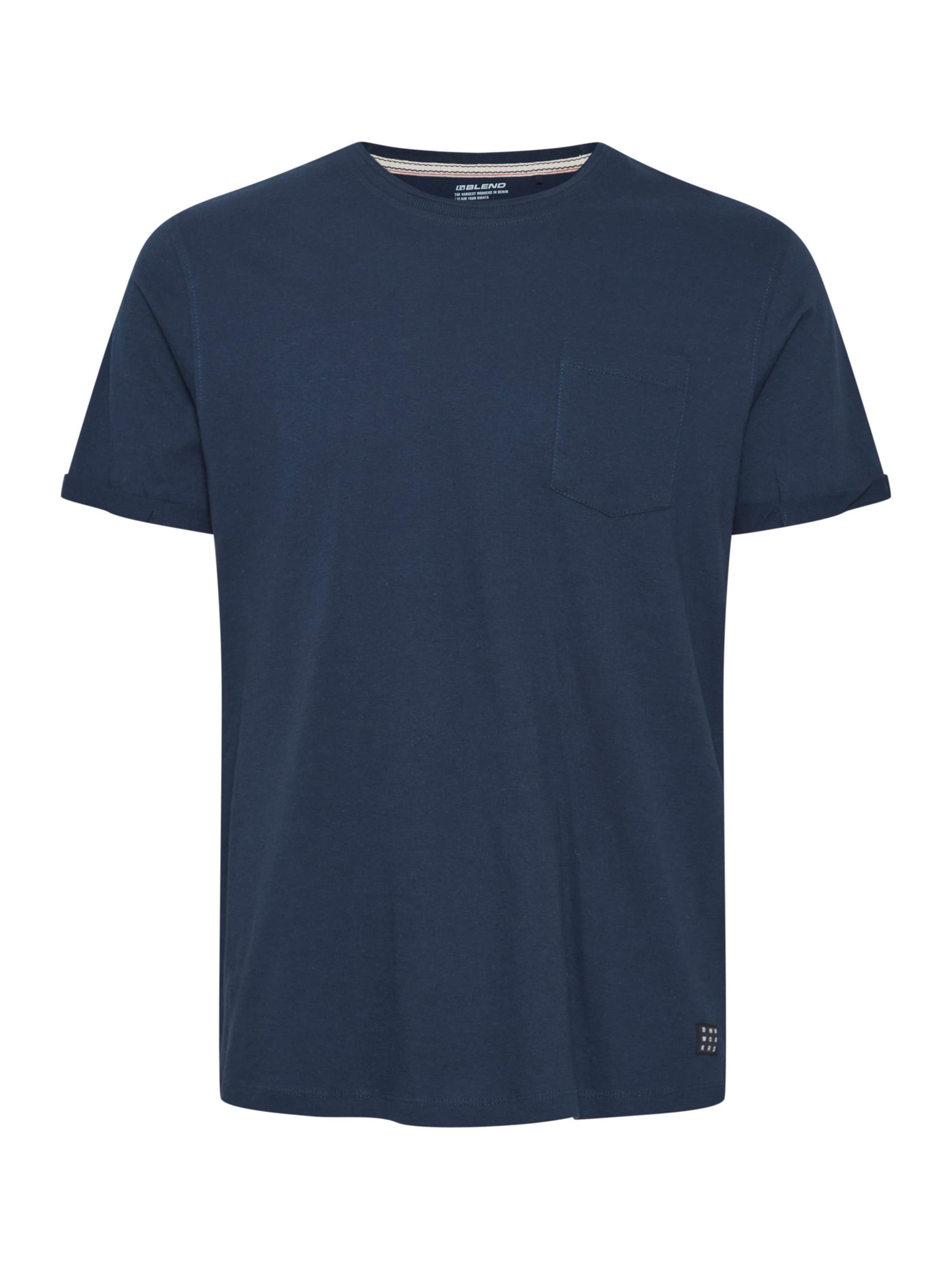 Maglietta 'Nasir' di BLEND in blu: frontale