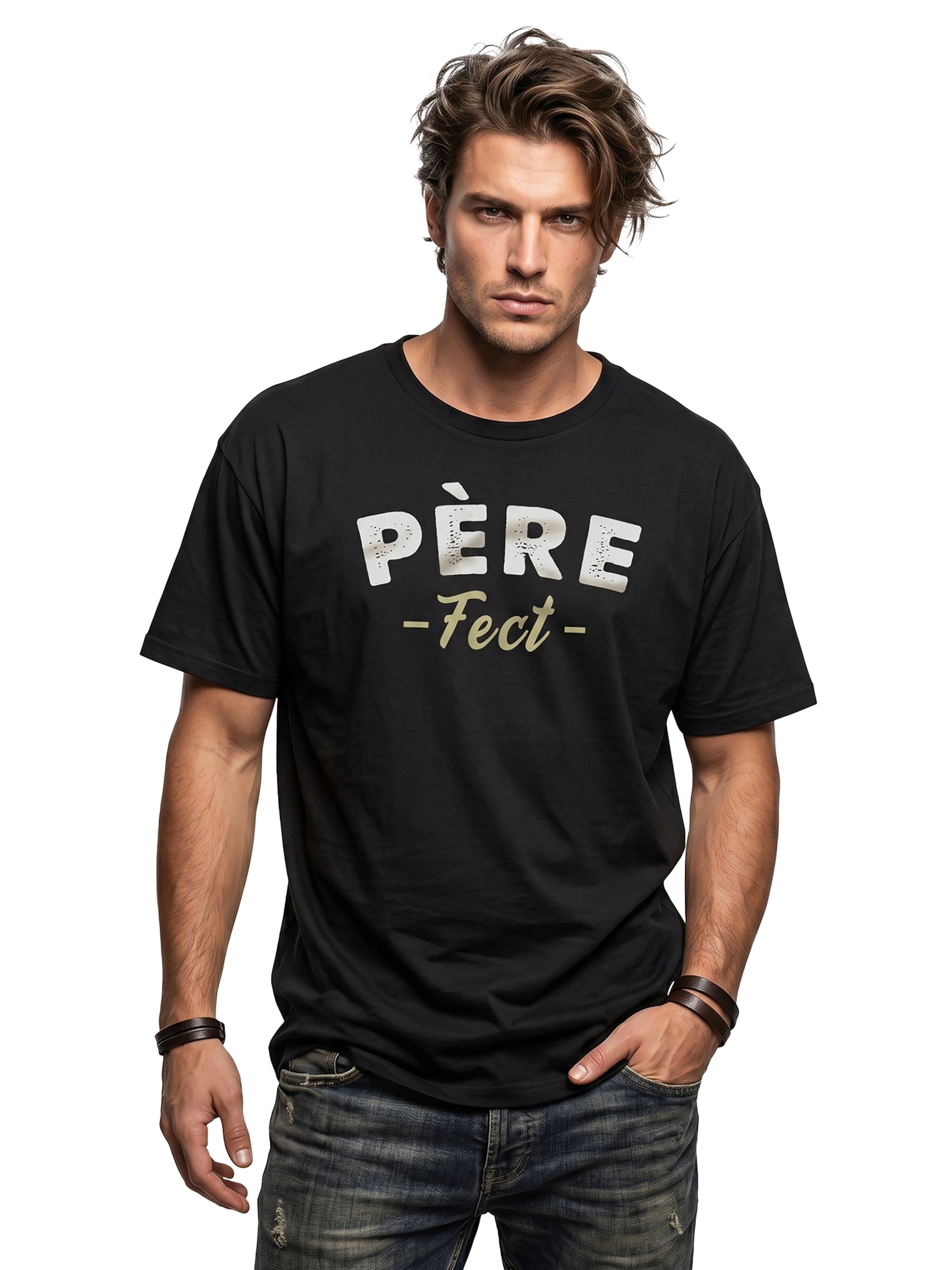 MAKAYA Shirt 'Pere Fect' in Black