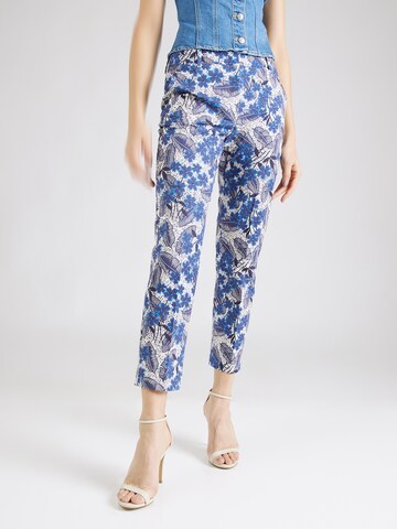 Weekend Max Mara Regular Broek 'RAVELLO' in Blauw: voorkant