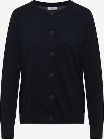 CECIL Strickjacke in Blau: Vorderseite