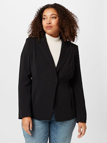 Persona by Marina Rinaldi Blazer 'CARLA' in Black: front