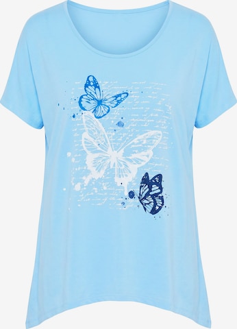 Angel of Style T-Shirt in Blau: Vorderseite