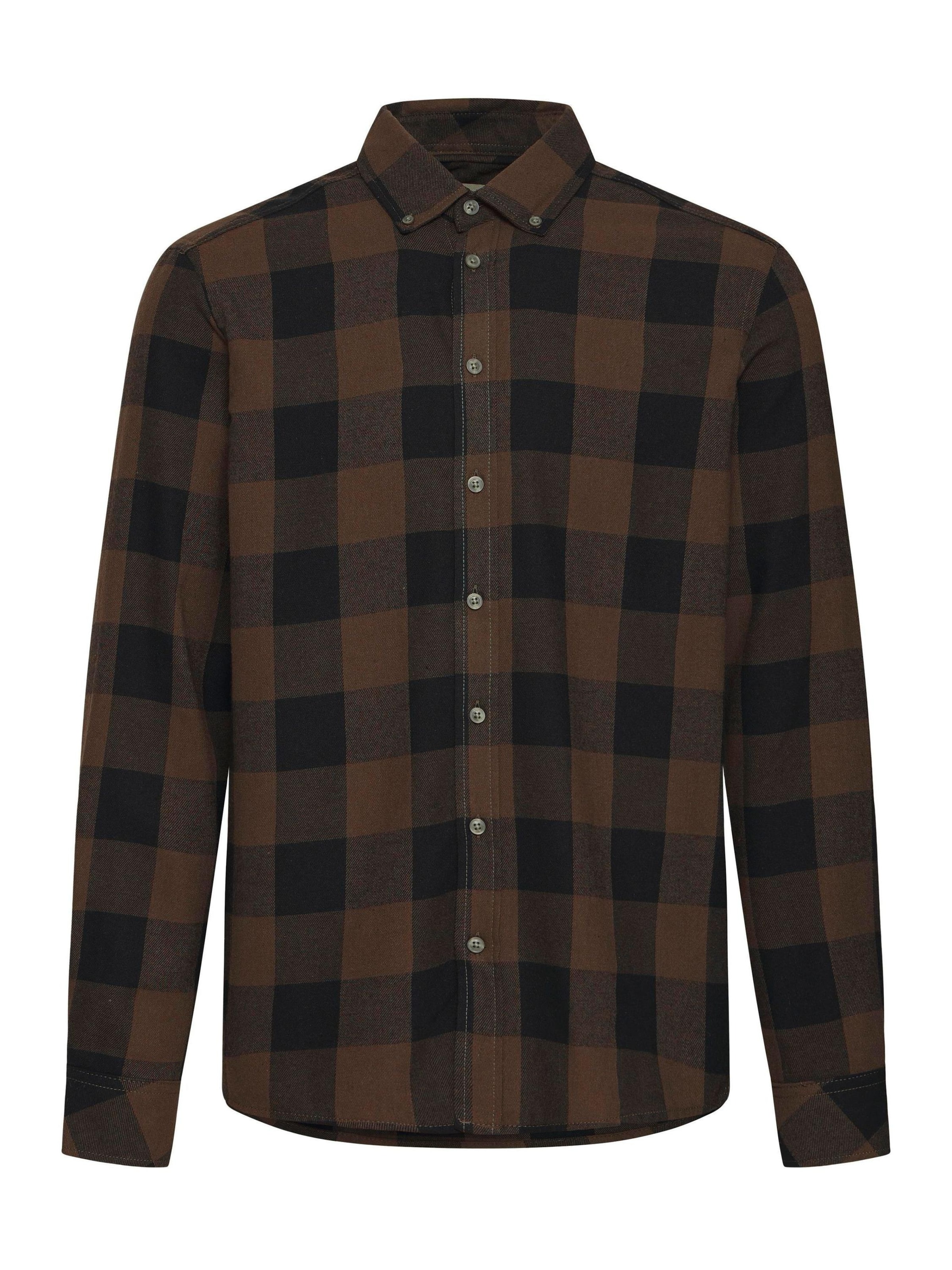 BLEND Риза 'BHBuster' в кафяво / тъмнокафяво, Преглед на продукта