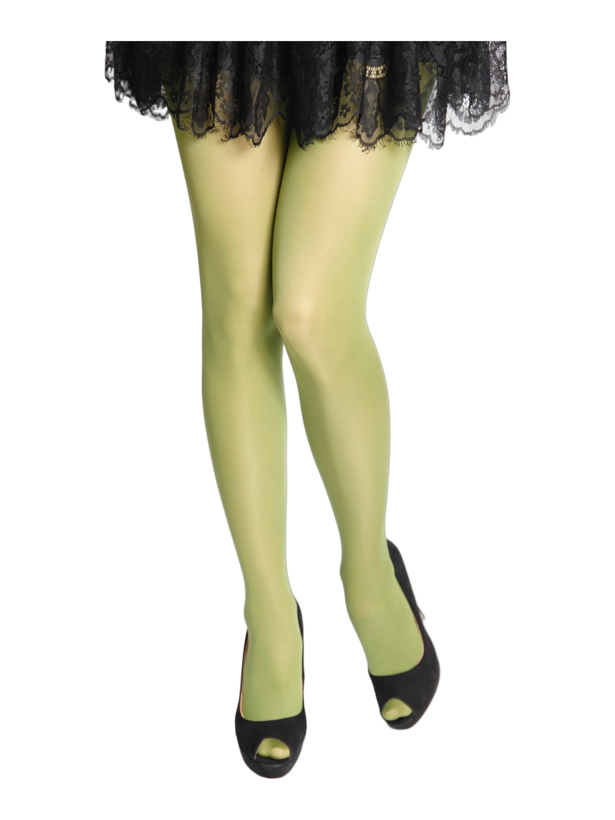 Collant 'STIINA 40 DEN tights' Sokisahtel en vert : devant