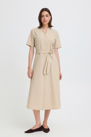 Fransa Kjole 'FANTY' i beige