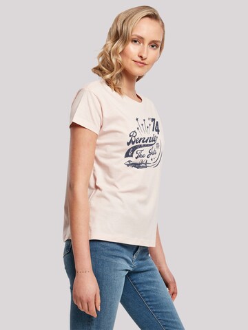 F4NT4STIC Shirt 'Elton John Bennie And The Jets' in Roze