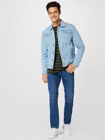 Coupe regular Veste mi-saison 'Kash' Denim Project en bleu