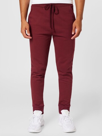 Effilé Pantalon WESTMARK LONDON en rouge : devant