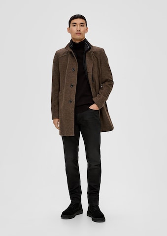 s.Oliver Between-seasons coat in Brown