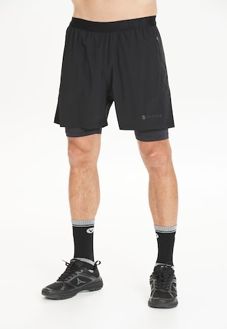 Virtus Regular Workout Pants 'Dylan' in Black: front