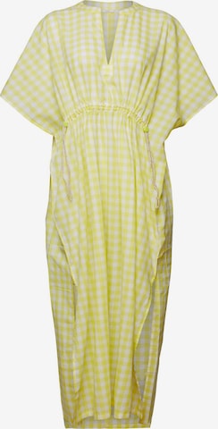 ESPRIT Beach Dress in Yellow: front