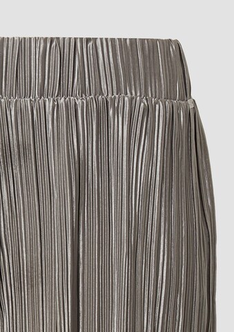 QS Wide leg Broek in Grijs