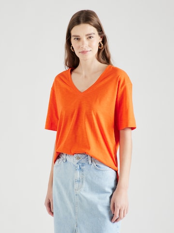 ESPRIT Shirt in Oranje: voorkant