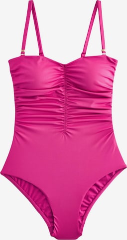 rožinė Next Maudymosi kostiumėlis: priekis