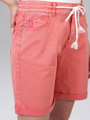 M.O.D MIRACLE OF DENIM Regular Broek in Roze