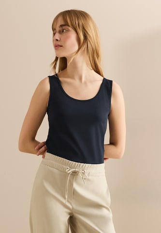 CECIL Top 'Linda' in Blauw: voorkant