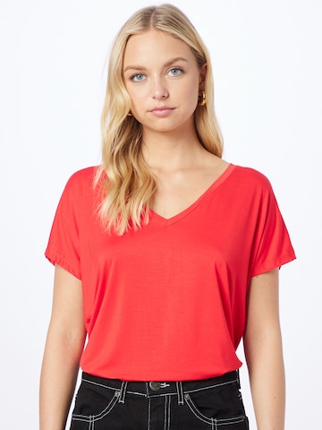 VERO MODA Shirt 'LAUREL' in Rood: voorkant