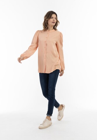 Camicia da donna di usha BLUE LABEL in arancione