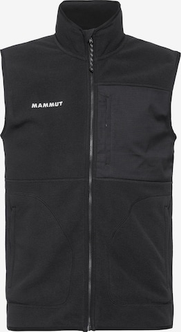 MAMMUT Sportweste 'Tamaro' in Schwarz: Vorderseite
