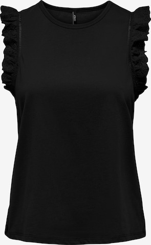 ONLY Top 'LINDA' in Black: front