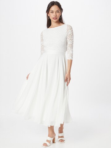 SWING Evening Dress in White