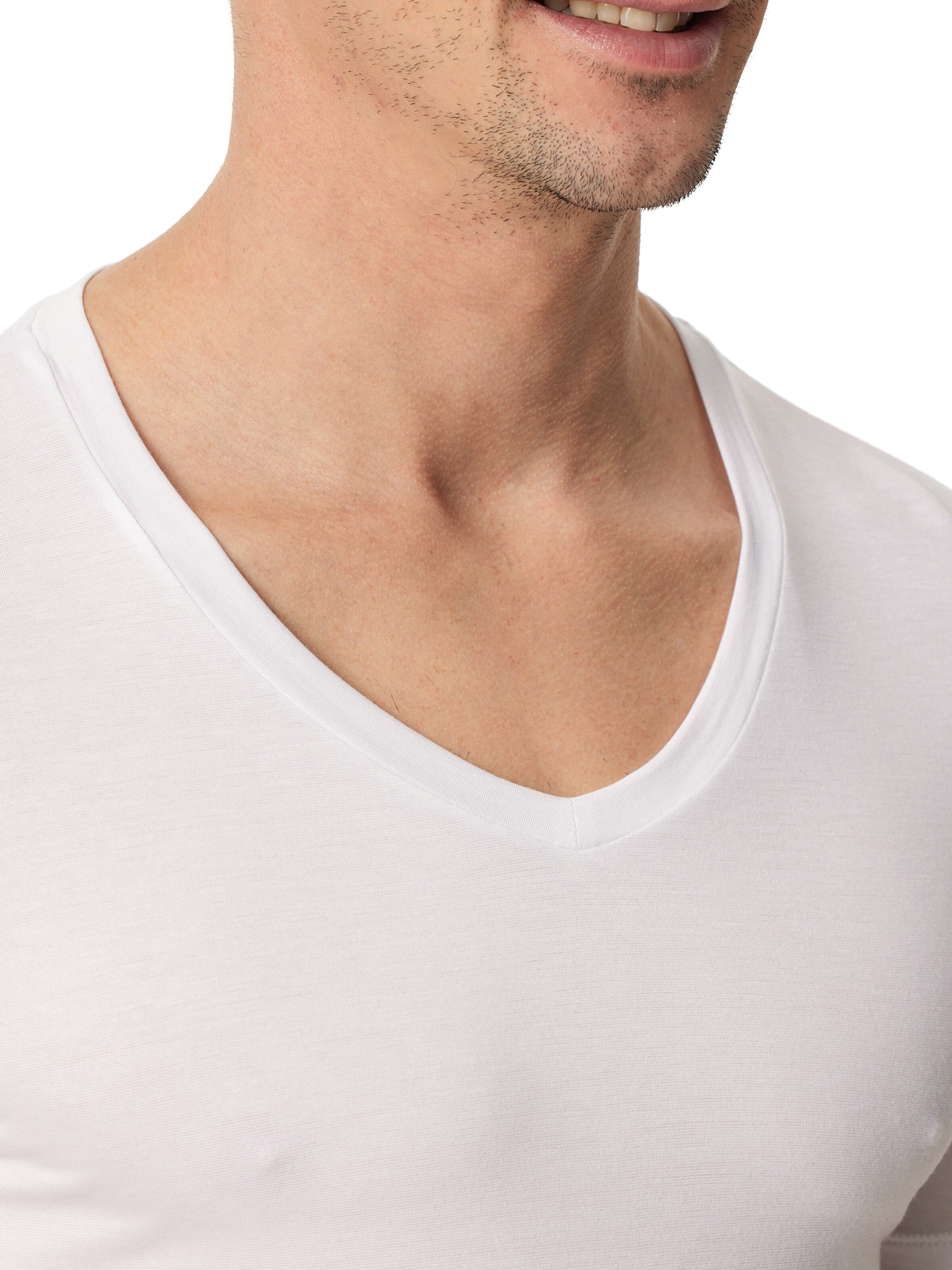 T-Shirt ' Premium Modal ' SCHIESSER en blanc