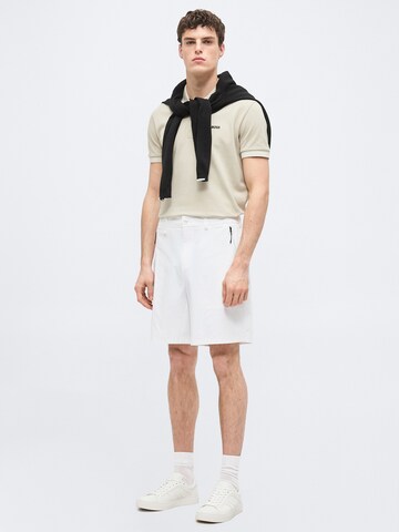 BOSS Loosefit Broek 'PS Spirit70' in Wit